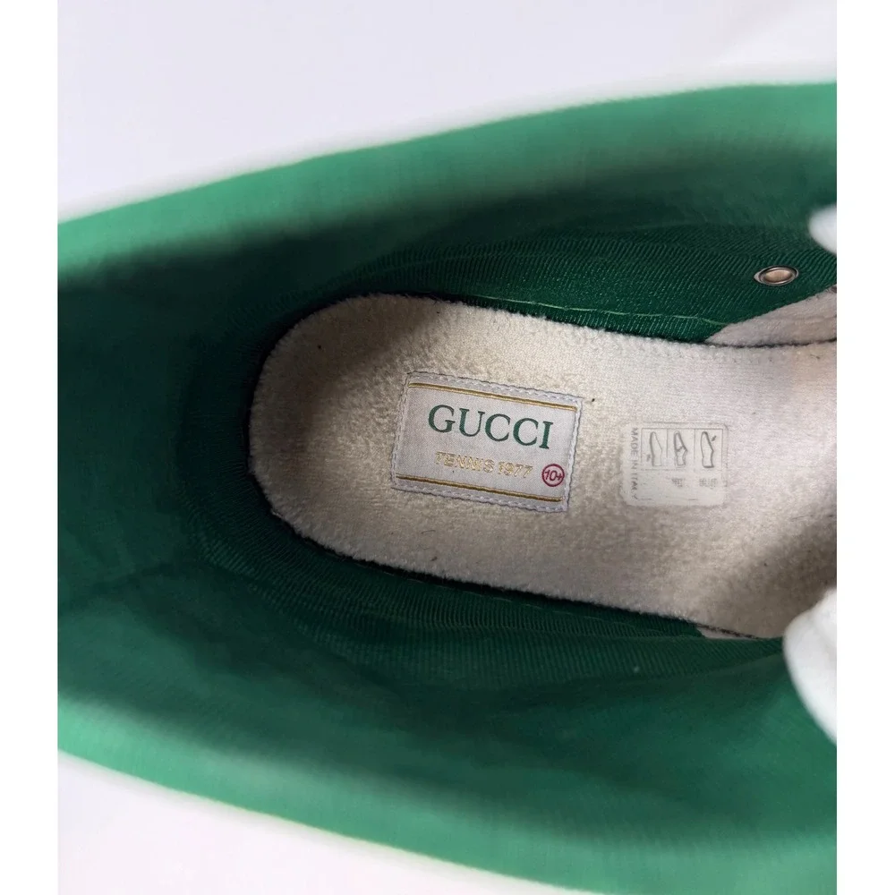 Gucci Tennis 1977 Web Sneaker Size 11.5 US 10.5 Gucci